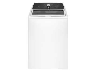 28" Whirlpool 5.3 Cu. Ft. Top Load Impeller Washer with Built-in Faucet - WTW5020SW