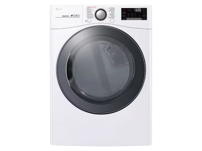 LG 7.4 Cu. Ft. Smart Wi-Fi Enabled Electric Dryer with TurboSteam - DLEX3900W