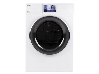 25" Haier 4.1 Cu. Ft. Electric Dryer in White - QFD15ESMNWW