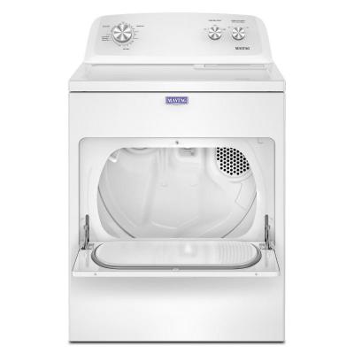 29" Maytag 7.0 Cu. Ft. Top Load Electric Wrinkle Prevent Dryer - YMED4005SW