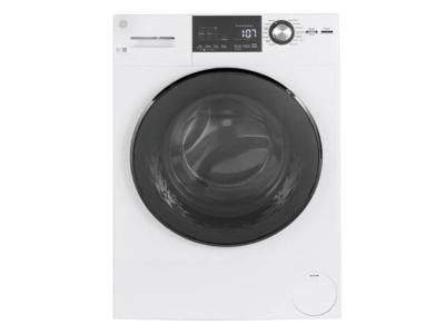 24" GE Energy Star 2.8 Cu. Ft. Capacity Stainless Steel Drum Frontload Washer - GFW148SSMWW