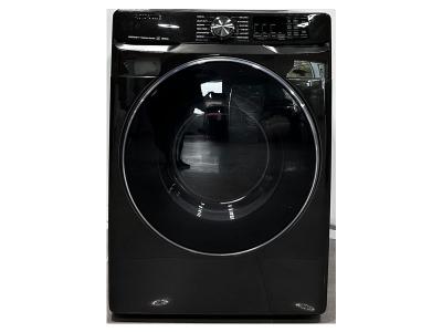 27" Samsung 7.5 Cu. Ft. Smart Electric Dryer With Steam Sanitize In Black Stainless Steel - DVE45R6300V