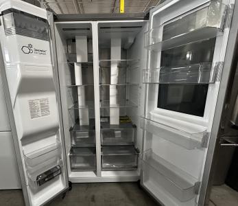 36" LG 27 Cu. Ft. Side by Side InstaView Refrigerator - LRSOS2706S