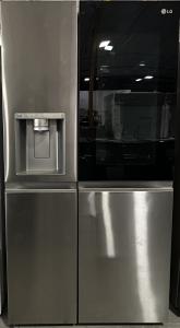 36" LG 27 Cu. Ft. Side by Side InstaView Refrigerator - LRSOS2706S