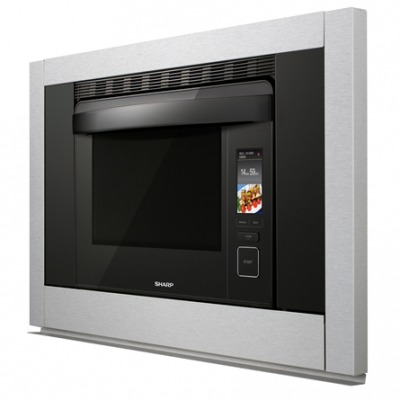 30" Sharp SuperSteam Oven Single Electric Wall Oven - SSC3088AS