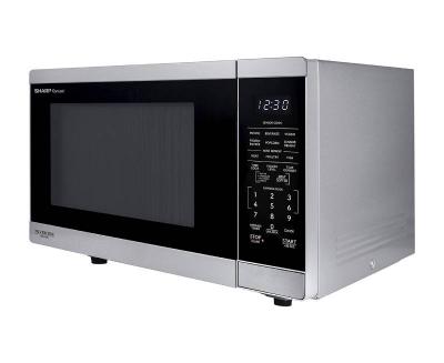 Sharp 1.4 cu. ft. Carousel Countertop Microwave Oven - SMC1464KSC