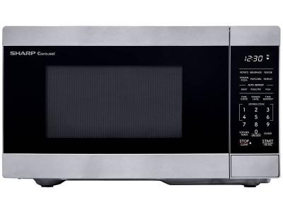 Sharp 0.9 cu. ft.  Carousel Countertop Microwave Oven - SMC0962KSC