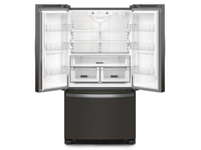 36" Whirlpool 20 Cu. Ft. French Door Bottom Mount Counter Depth Refrigerator - WRFC2036RV