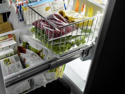 33" Whirlpool 22 Cu. Ft. Wide French Door Refrigerator in White - WRFF5333PW