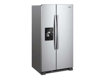 36" Whirlpool 25 Cu. Ft. Full-Depth Side-by-Side Refrigerator - WRS325SDHZ