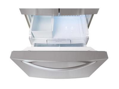 30" LG 21.8 cu.ft. Capacity French Door Refrigerator with Water dispenser  - LRFWS2200S