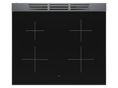 30" Bosch 800 Series Industrial Style Induction Range in Stainless Steel - HIS8055C