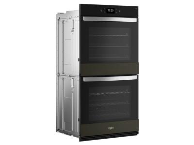 30" Whirlpool 10.0 Cu. Ft. Smart Double Wall Oven with Air Fry - WOED7030PV
