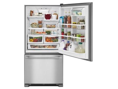 30" Maytag 18.6 Cu. Ft. Bottom Freezer Refrigerator with Freezer Drawer - MBR1957FEZ