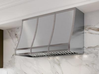 48" Zephyr Forte Wall Custom Hood in Stainless Steel - CHFT48ASX