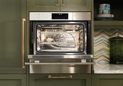 24" Wolf 1.8 Cu. Ft. E Series Transitional Convection Steam Oven - CSO24TE/S/TH