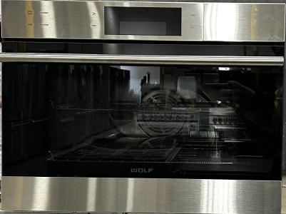 24" Wolf 1.8 Cu. Ft. E Series Transitional Convection Steam Oven - CSO24TE/S/TH