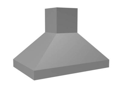 48" Vent-A-Hood Premier Magic Lung Euro Style Island Hood - PYDH18-248SS