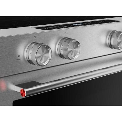 30" Kitchenaid 5.3 Cu. Ft. Slide-in Electric Range with Two Even-Heat Hyper Elements - YKSES530SPS