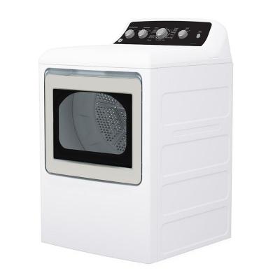 27" GE 7.2 Cu. Ft. Top Load Gas Dryer with SaniFresh Cycle in White - GTD49GBMRWS