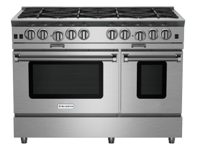 48" Blue Star Platinum Series Freestanding Professional Gas Range in Liquid Propane - BSP488BLCFPLT