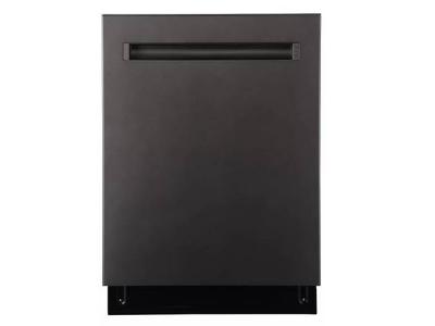 24" GE Smart Dishwasher with Top Control Stainless Steel Tub in Slate - GBP655SMPES
