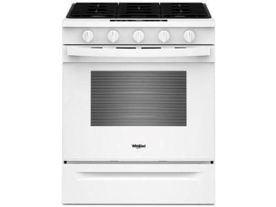 30" Whirlpool Gas Range with Air Cooking Technology - WSGS5030SW