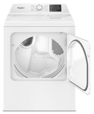 29" Whirlpool Gas Dryer with AutoSensing in White - WGD4105SW