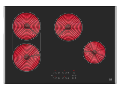 30" Porter & Charles Electric Ceramic Cooktop - CC76XB