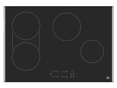 30" Porter & Charles Electric Ceramic Cooktop - CC76XB