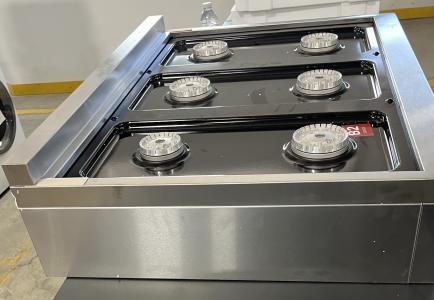 36" Miele 6 Burner Rangetop - KMR 1134-3 G EDST/CLST