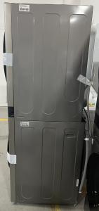 27" LG STUDIO Smart Front Load WashTower with 5.0 Cu. Ft. Washer and 7.4 Cu. Ft. Electric Dryer with Center Control - SWWE50N3