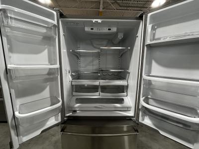 33" KitchenAid 22 Cu. Ft. Standard Depth French Door Refrigerator With Interior Dispense - KRFF302ESS