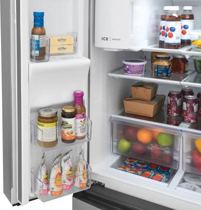 36" Frigidaire 26 Cu. Ft. Standard Depth 4-Door French Door Refrigerator - FRMS2733AV