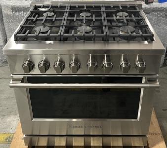 36" Fisher & Paykel Series 7 Professional Natural Gas Range With 6 Burners - RGV3-366-N