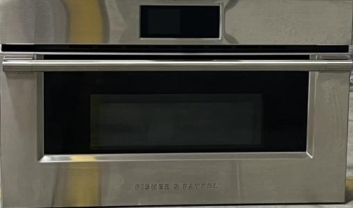 30" Fisher & Paykel 1.3 Cu. Ft. Convection Speed Single Wall Oven in Stainless Steel - OM30NPX1