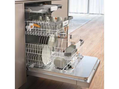 24" Miele Pre-Finished Built-under Dishwashers with Automatic Dispensing - G 7606 SCU AutoDos