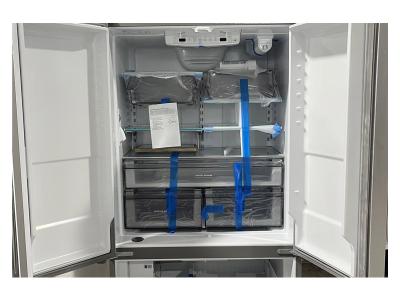36" KitchenAid 20 Cu. Ft. French Door Bottom Mount Counter Depth Refrigerator - KRFC136RPS