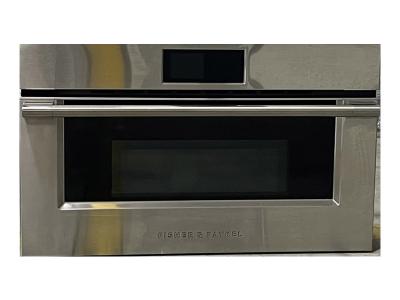 30" Fisher & Paykel 1.3 Cu. Ft. Convection Speed Single Wall Oven in Stainless Steel - OM30NPX1