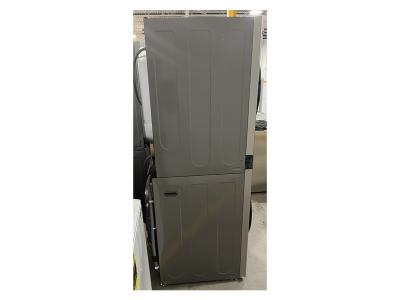 27" LG STUDIO Smart Front Load WashTower with 5.0 Cu. Ft. Washer and 7.4 Cu. Ft. Electric Dryer with Center Control - SWWE50N3