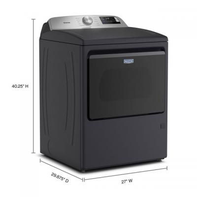 27" Maytag 7.4 Cu. Ft. Smart Top Load Dryer with Extra Power - MGD6205RF
