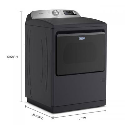 27" Maytag 7.4 Cu. Ft. Smart Top Load Dryer with Pet Pro Option - MGD7205RF