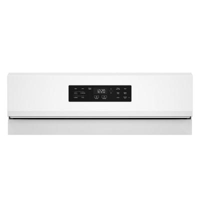 30" Whirlpool Gas Range with Air Cooking Technology and Steam Clean - WFGS4530SW