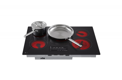 30" LG Smart Electric Cooktop with 5 Burners - CBEW3017BE