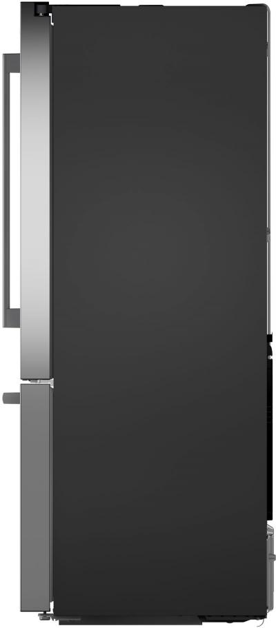 36" Bosch 500 Series French Door Bottom Mount Refrigerator Brushed Steel Anti-Fingerprint - B36CD52SNS
