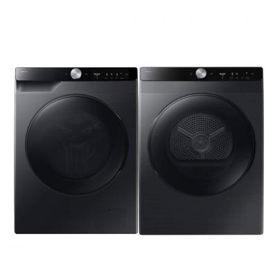 24" Samsung 2.9 Cu. Ft. Compact Front Load Laundry Pair - WW25FG6B34BBAC-DV25FG60BVBBAC