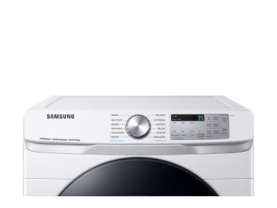 27" Samsung 7.5 Cu. Ft. Electric Dryer with Multi Steam and Steam Sanitize+ - DVE45B6305W/AC