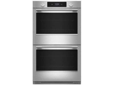 30" KitchenAid Smart Electric Double Wall Oven with Assisted Cooking Modes - KOED730SPS