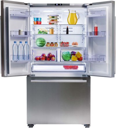 36" Blomberg Counter-Depth French Door Refrigerator Interior Water ENERGY STAR - BRFD2230XSS2