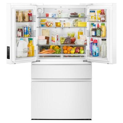 36" Whirlpool 30 Cu. Ft. French Door Refrigerator with Flexible Tempearture Drawer - WRMF3336SW